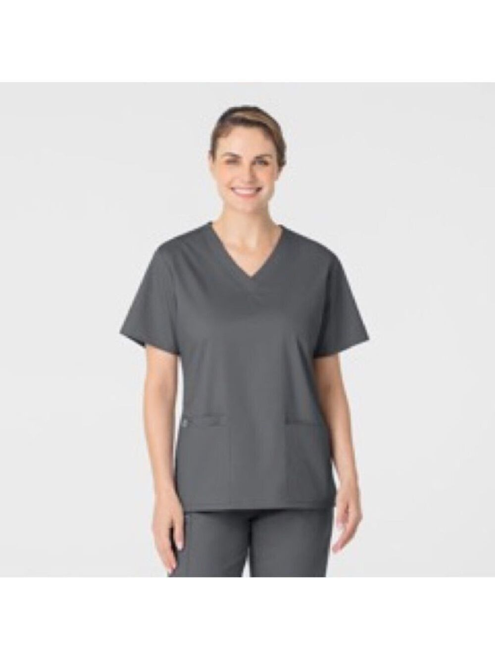 WonderWink WonderWork V-Neck Scrub Top